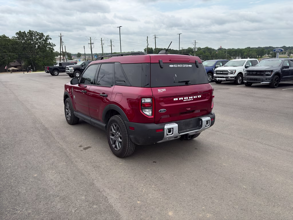 2025 Ruby Red Metallic Tinted Clearcoat Ford Bronco Sport Big Bend 4X4 SUV