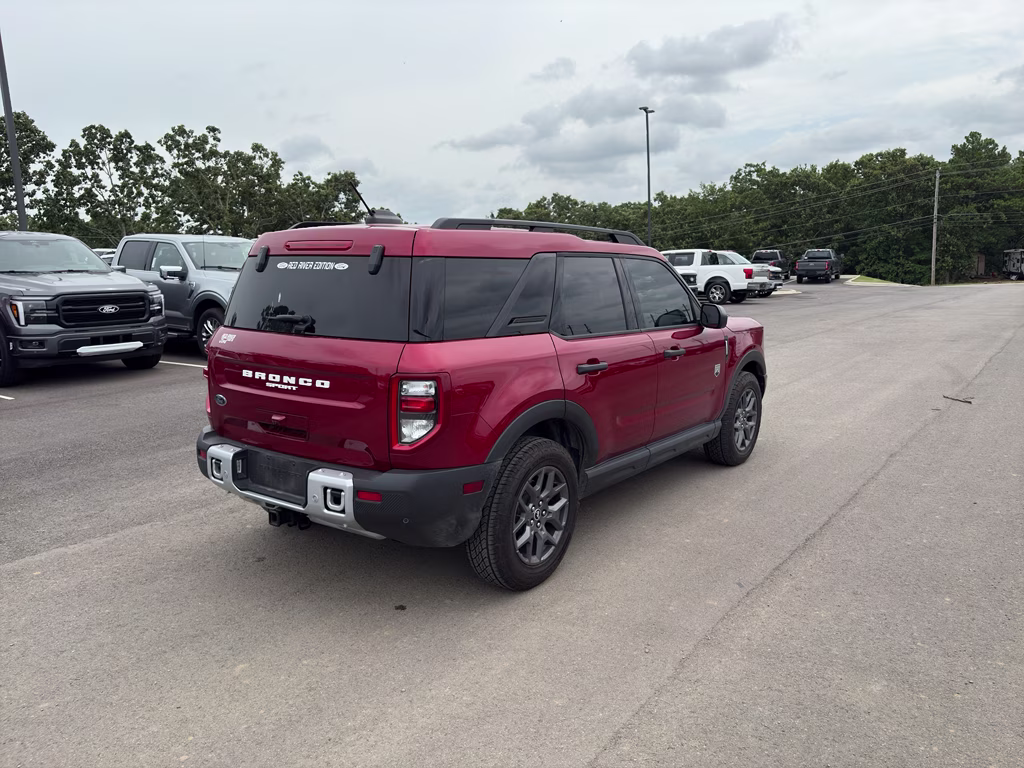 2025 Ruby Red Metallic Tinted Clearcoat Ford Bronco Sport Big Bend 4X4 SUV