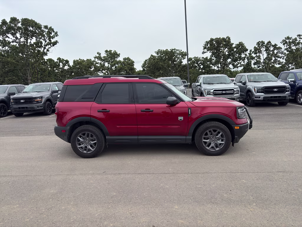 2025 Ruby Red Metallic Tinted Clearcoat Ford Bronco Sport Big Bend 4X4 SUV