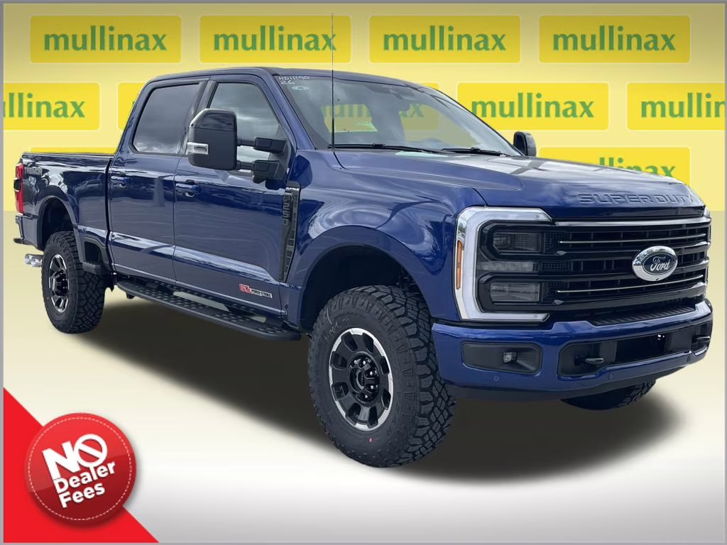 2026 Blue Metallic Ford Super Duty F-250 SRW Platinum 4X4 Truck