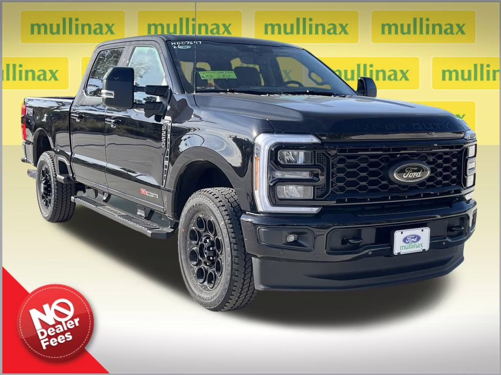 2026 Agate Black Metallic Ford Super Duty F-250 SRW Lariat 4X4 Truck