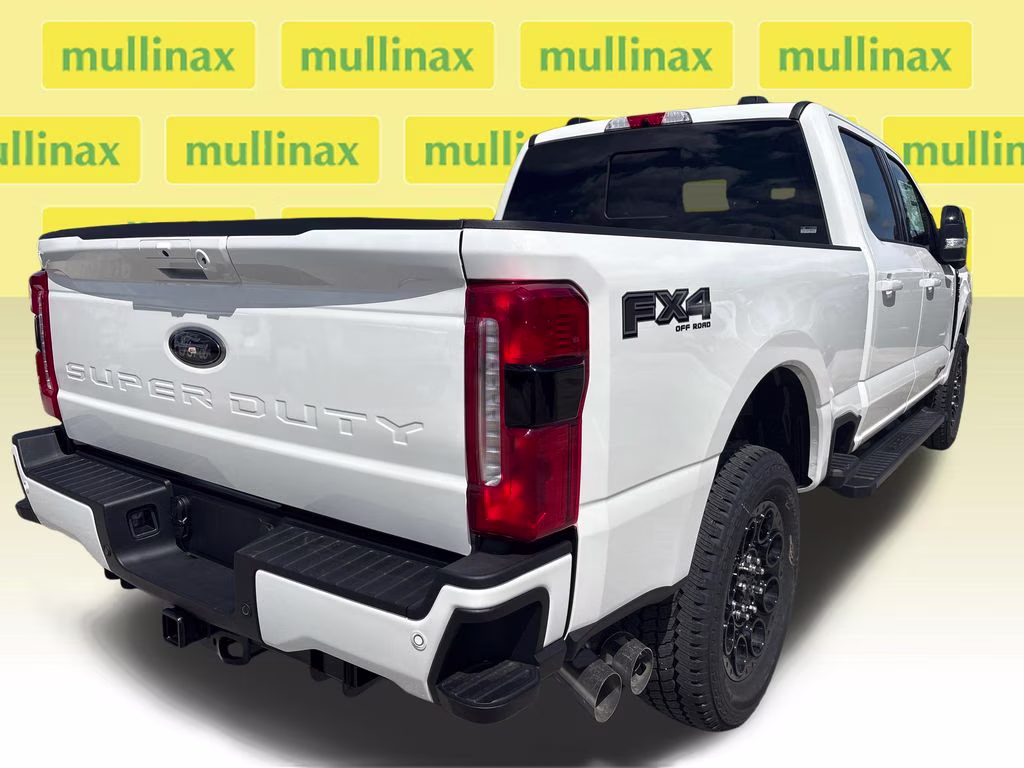 2026 Star White Metallic Tri-Coat Ford Super Duty F-250 SRW Lariat 4X4 Truck