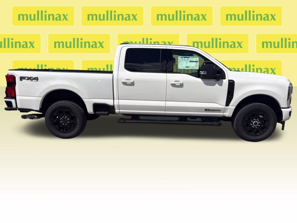 2026 Star White Metallic Tri-Coat Ford Super Duty F-250 SRW Lariat 4X4 Truck