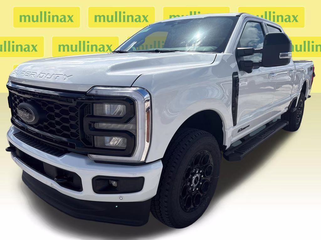 2026 Star White Metallic Tri-Coat Ford Super Duty F-250 SRW Lariat 4X4 Truck