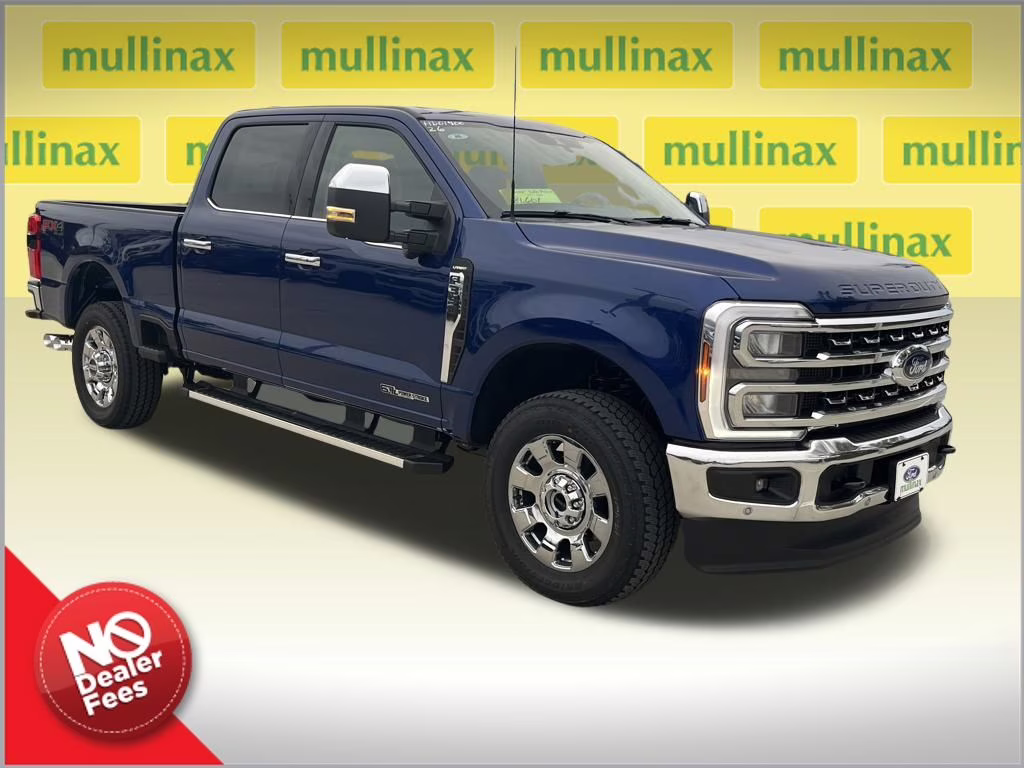 2026 Argon Blue Metallic Ford Super Duty F-350 SRW Lariat 4X4 Truck