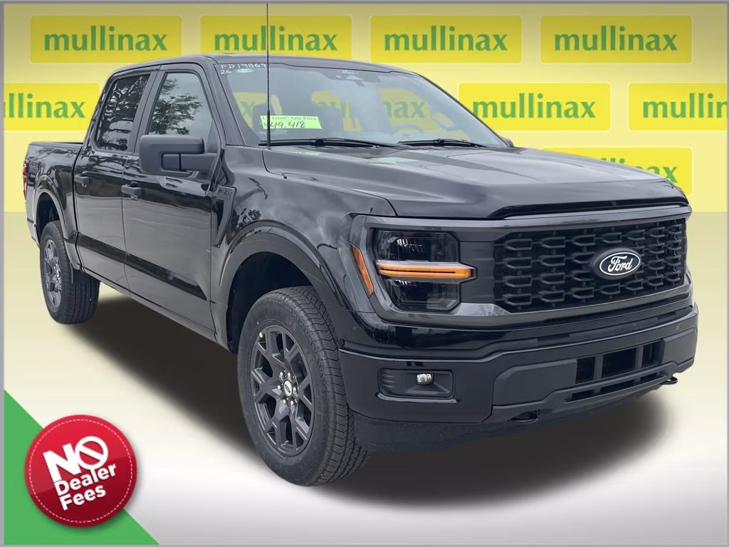 2026 Agate Black Metallic Ford F-150 STX 4X4 Truck