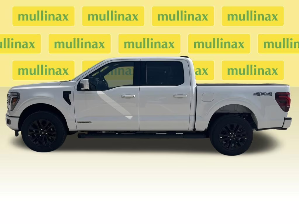 2025 Star White Metallic Tri-Coat Ford F-150 Lariat 4X4 Truck