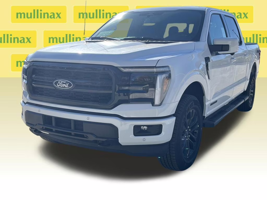 2026 Star White Metallic Tri-Coat Ford F-150 Lariat 4X4 Truck