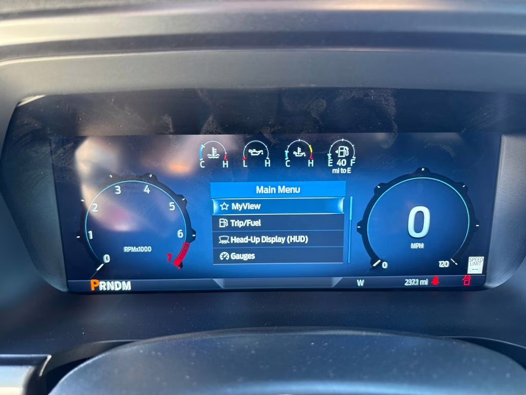 2025 Red Metallic Ford F-150 Lariat 4X4 Truck