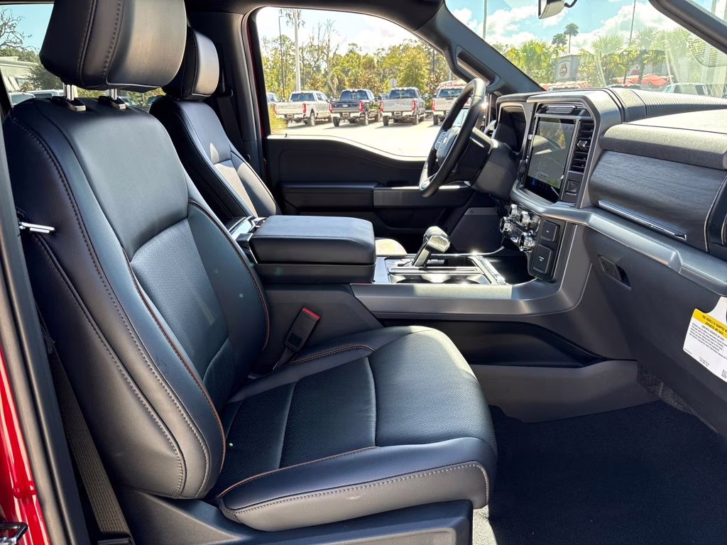 2025 Red Metallic Ford F-150 Lariat 4X4 Truck