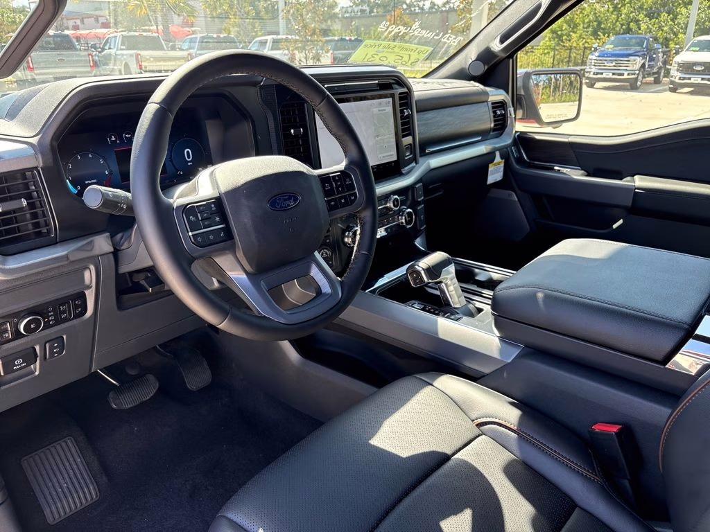 2025 Red Metallic Ford F-150 Lariat 4X4 Truck