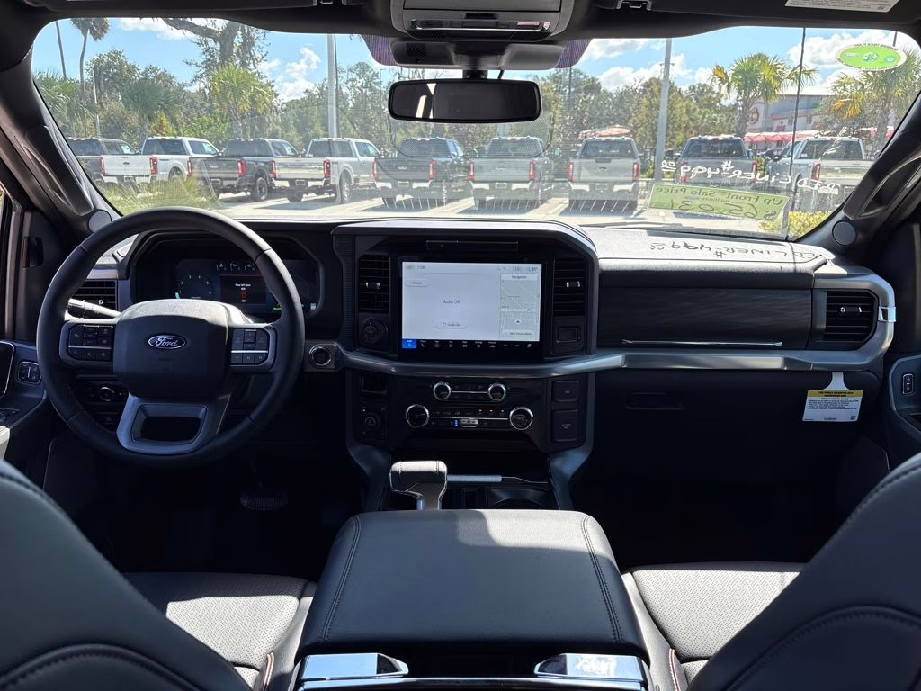 2025 Red Metallic Ford F-150 Lariat 4X4 Truck