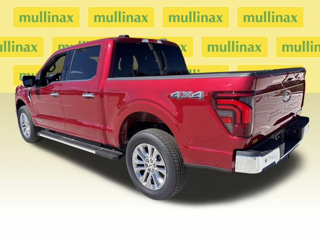 2025 Red Metallic Ford F-150 Lariat 4X4 Truck