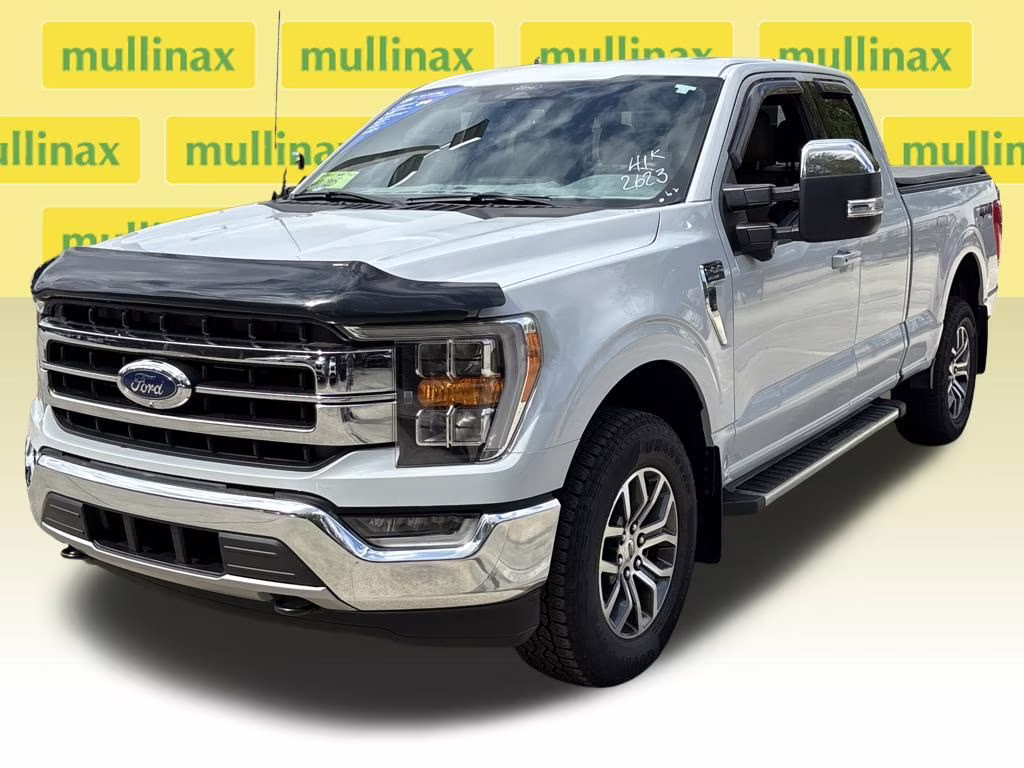 2022 White Metallic Ford F-150 Lariat 4X4 Truck