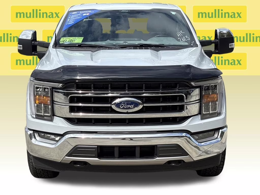 2022 White Metallic Ford F-150 Lariat 4X4 Truck