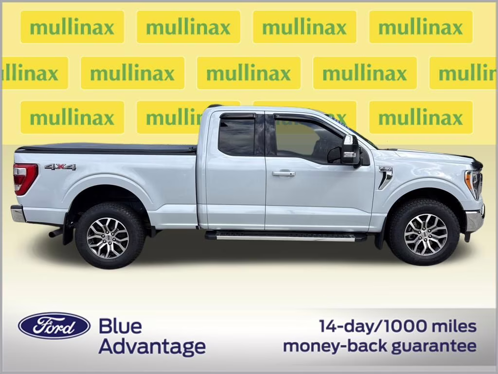 2022 White Metallic Ford F-150 Lariat 4X4 Truck