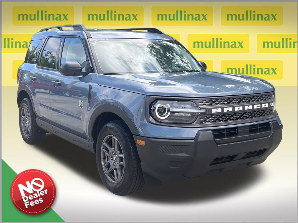 2025 Azure Gray Metallic Ford Bronco Sport Big Bend 4X4 SUV