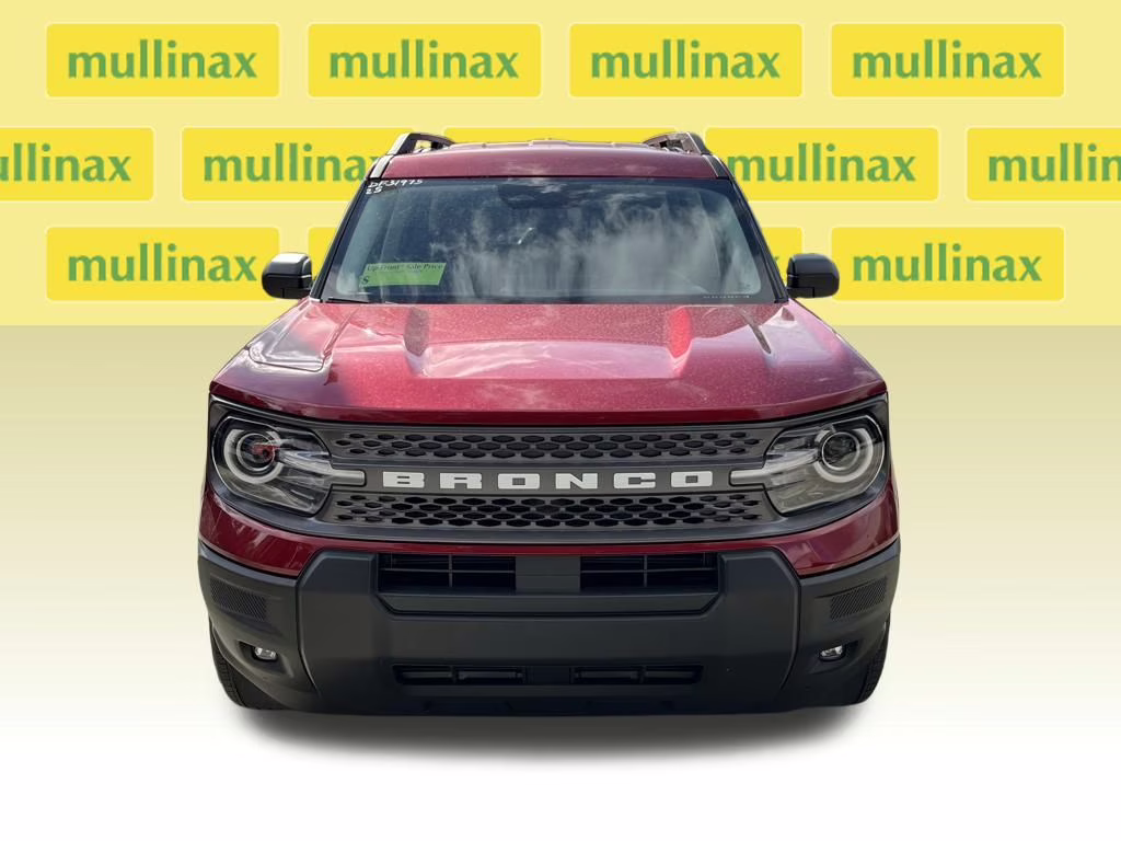 2025 Ruby Red Metallic Tinted Clearcoat Ford Bronco Sport Big Bend 4X4 SUV