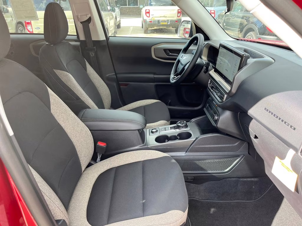 2025 Ruby Red Metallic Tinted Clearcoat Ford Bronco Sport Big Bend 4X4 SUV