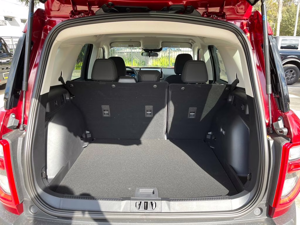 2025 Ruby Red Metallic Tinted Clearcoat Ford Bronco Sport Big Bend 4X4 SUV