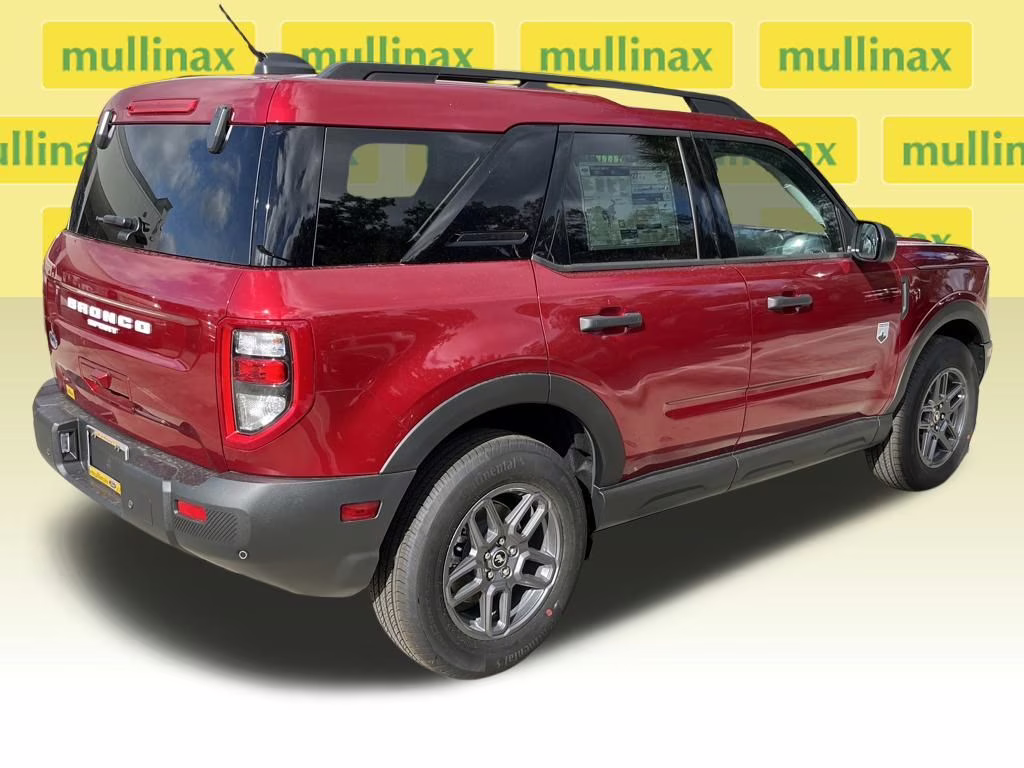 2025 Ruby Red Metallic Tinted Clearcoat Ford Bronco Sport Big Bend 4X4 SUV