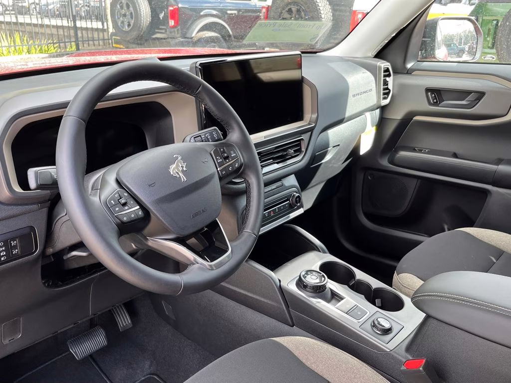 2025 Ruby Red Metallic Tinted Clearcoat Ford Bronco Sport Big Bend 4X4 SUV