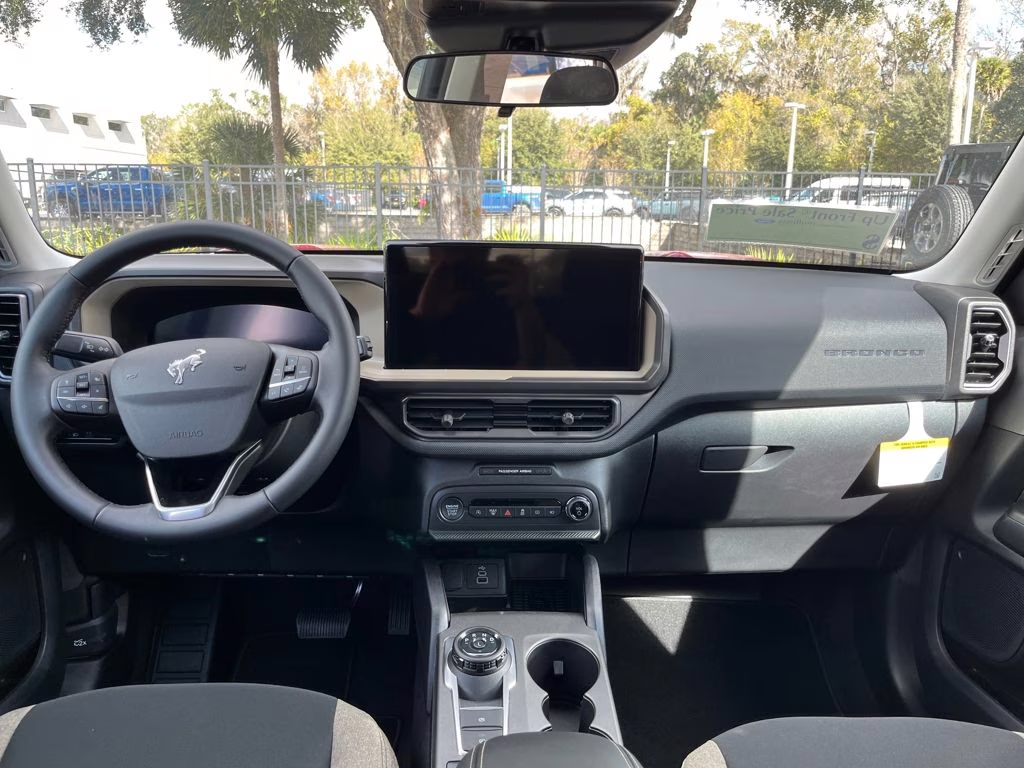 2025 Ruby Red Metallic Tinted Clearcoat Ford Bronco Sport Big Bend 4X4 SUV