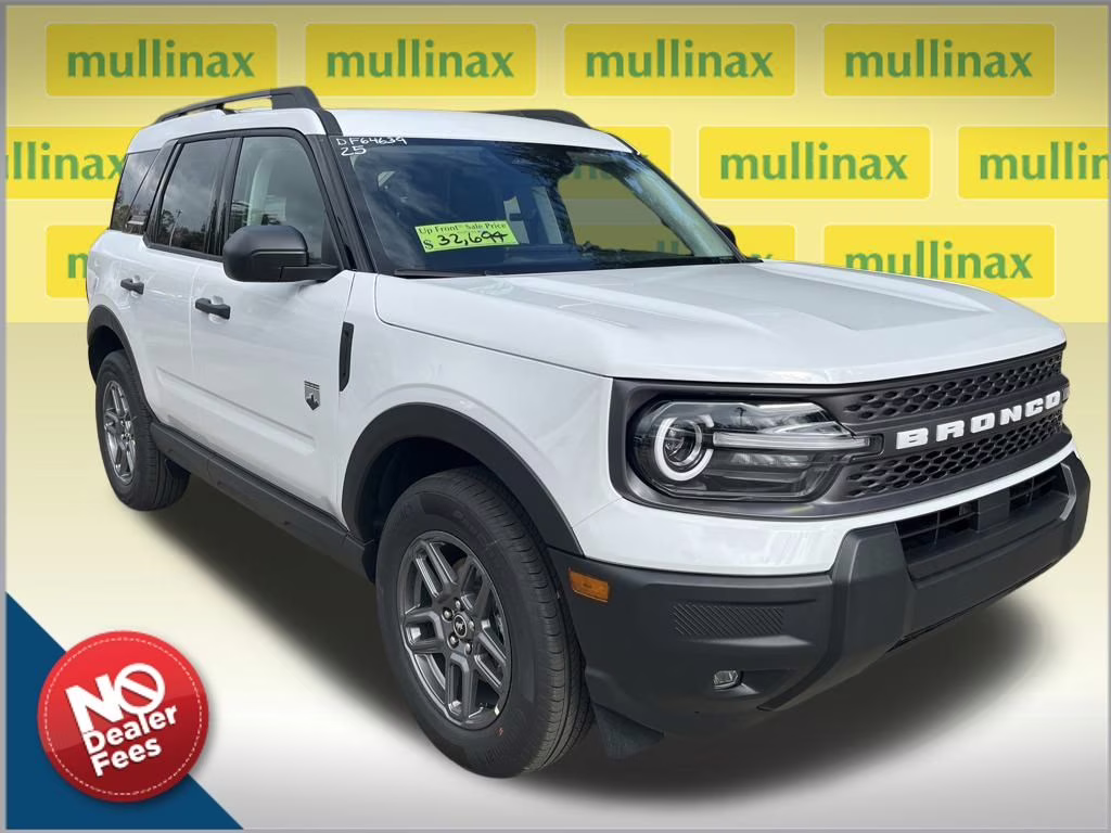 2025 Oxford White Ford Bronco Sport Big Bend 4X4 SUV