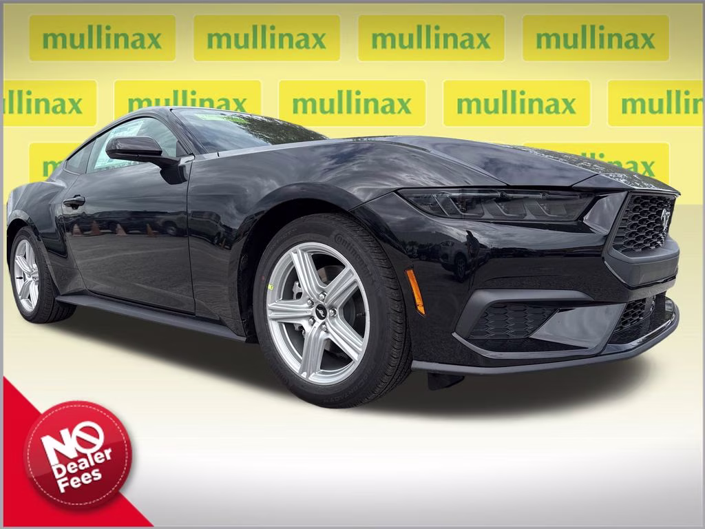 2026 Shadow Black Ford Mustang EcoBoost RWD Coupe