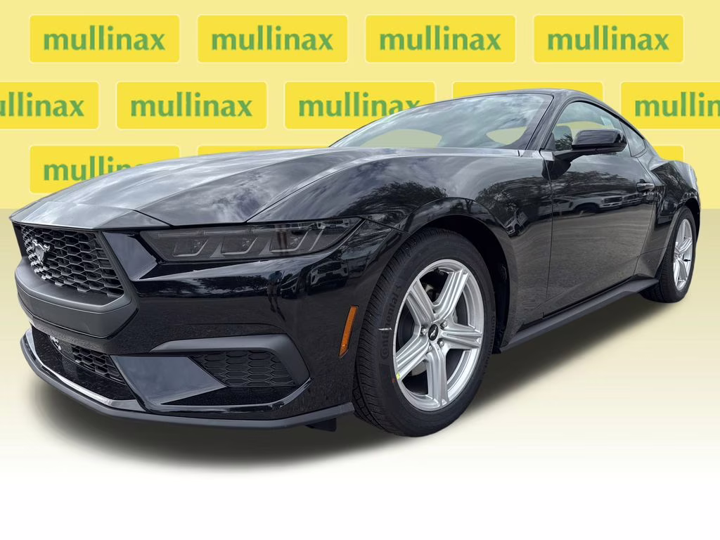 2026 Shadow Black Ford Mustang EcoBoost RWD Coupe