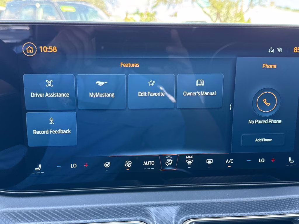 2025 Carbonized Gray Metallic Ford Mustang EcoBoost Premium RWD Convertible