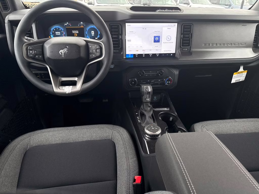 2025 Azure Gray Metallic Tri-Coat Ford Bronco Base 4X4 SUV