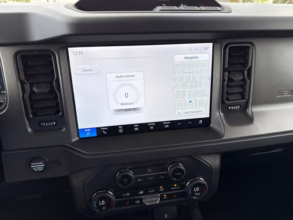 2025 Azure Gray Metallic Tri-Coat Ford Bronco Big Bend 4X4 SUV