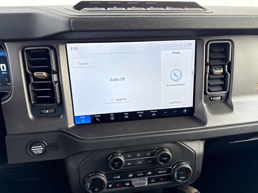 2025 Ruby Red Metallic Tinted Clearcoat Ford Bronco Badlands 4X4 SUV