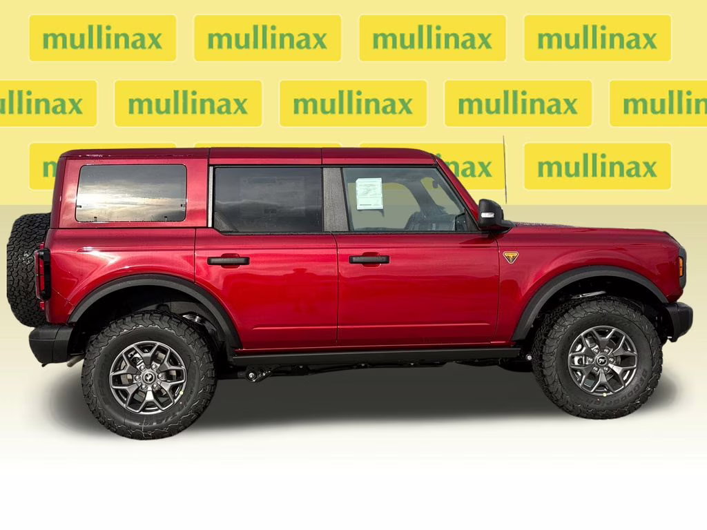 2025 Ruby Red Metallic Tinted Clearcoat Ford Bronco Badlands 4X4 SUV