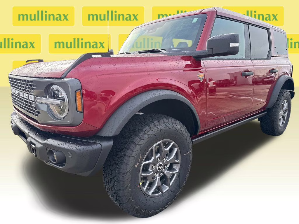 2025 Ruby Red Metallic Tinted Clearcoat Ford Bronco Badlands 4X4 SUV
