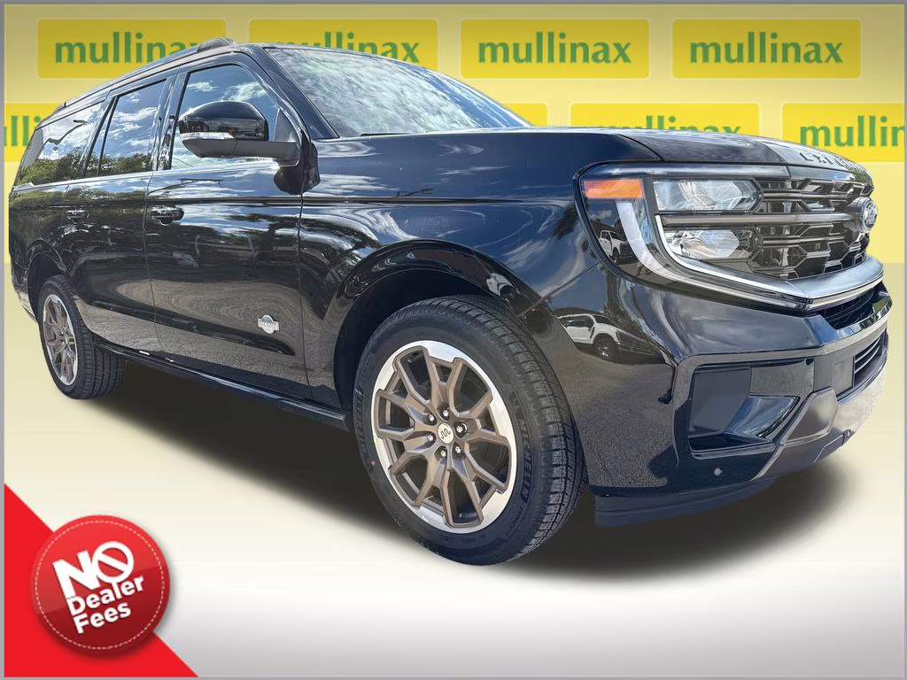 2025 Agate Black Metallic Ford Expedition Max King Ranch 4X4 SUV