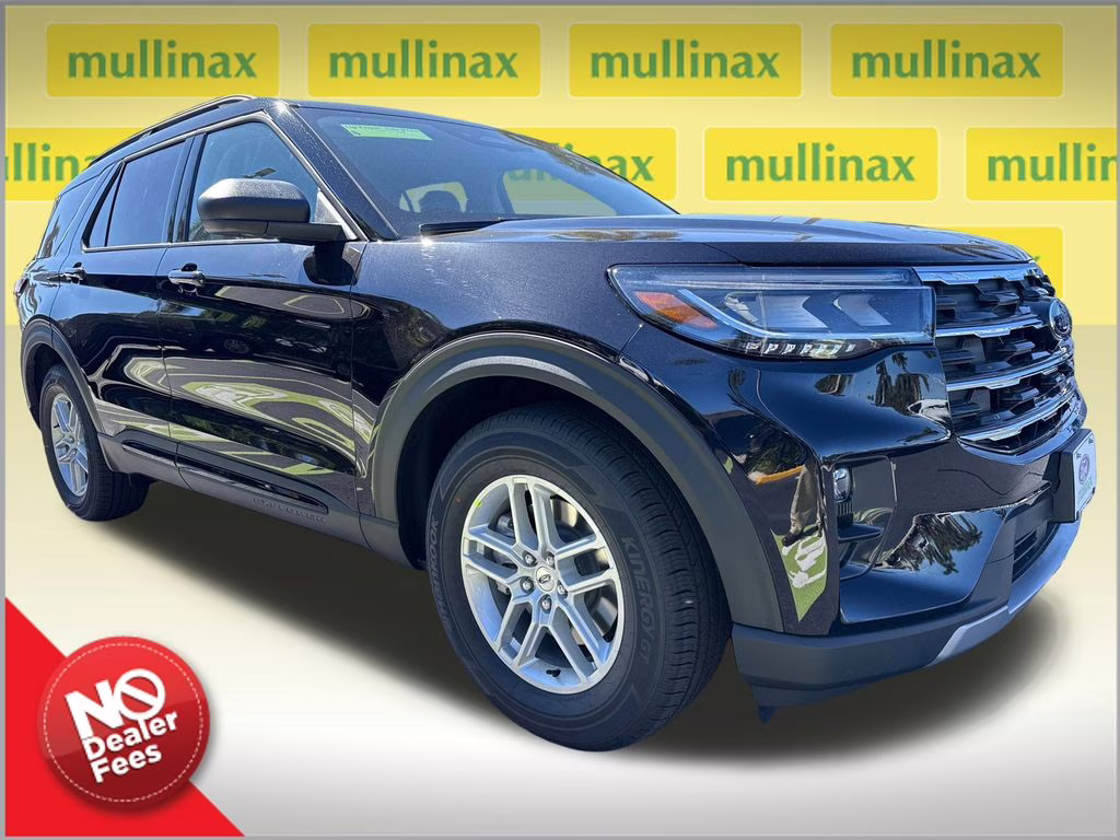 2026 Agate Black Metallic Ford Explorer Active RWD SUV