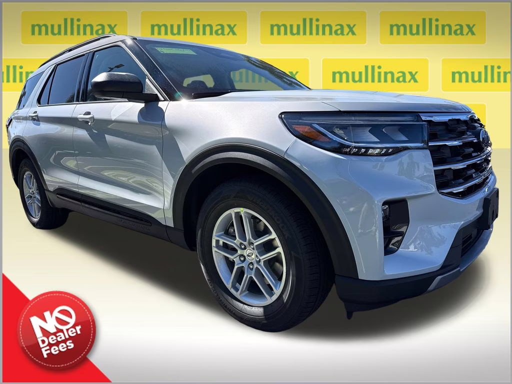 2026 Space White Metallic Ford Explorer Active RWD SUV