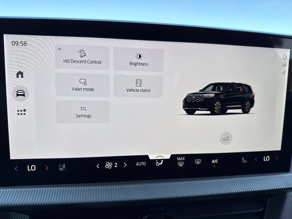 2026 Agate Black Metallic Ford Explorer ST-Line RWD SUV