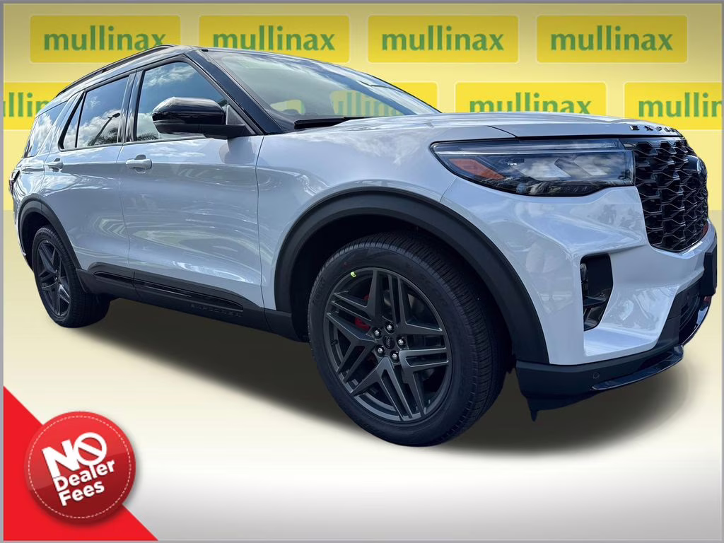 2026 Space Silver Ford Explorer ST RWD SUV