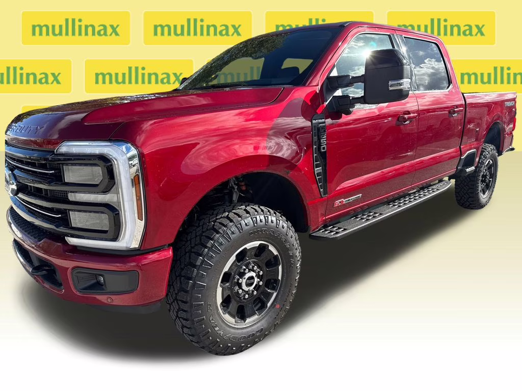 2026 Ruby Red Metallic Tinted Clearcoat Ford Super Duty F-250 SRW Platinum 4X4 Truck