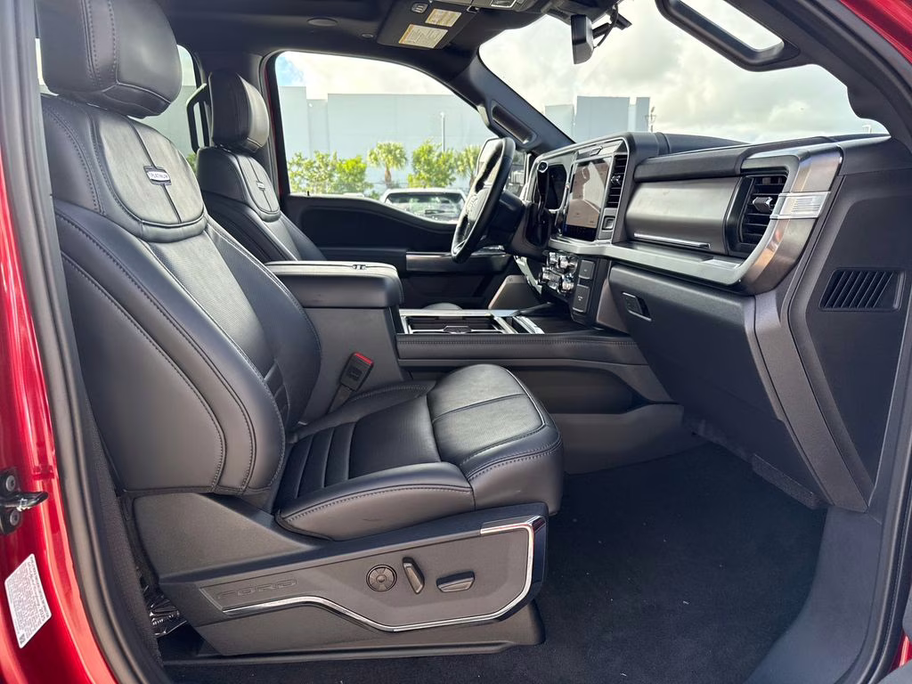 2026 Ruby Red Metallic Tinted Clearcoat Ford Super Duty F-250 SRW Platinum 4X4 Truck