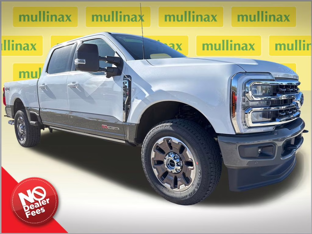 2026 Star White Metallic Tri-Coat Ford Super Duty F-250 SRW King Ranch 4X4 Truck