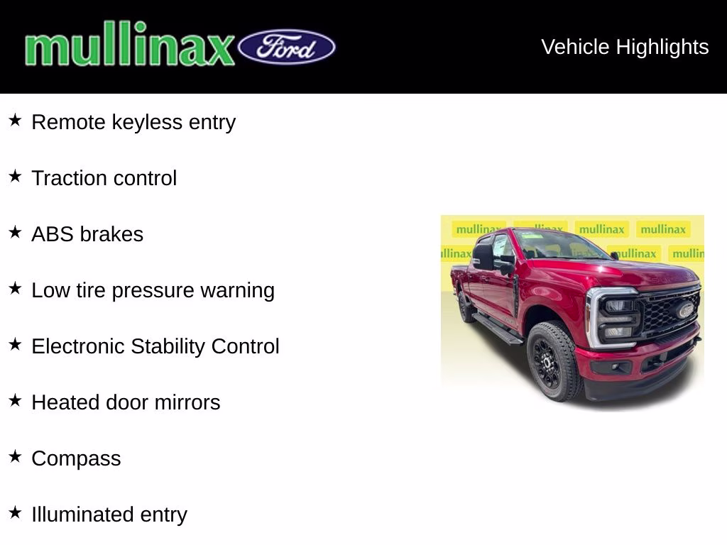 2026 Ruby Red Metallic Tinted Clearcoat Ford Super Duty F-250 SRW XLT 4X4 Truck