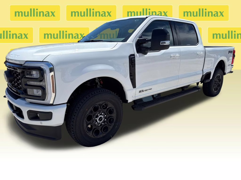 2026 Star White Metallic Tri-Coat Ford Super Duty F-250 SRW Lariat 4X4 Truck