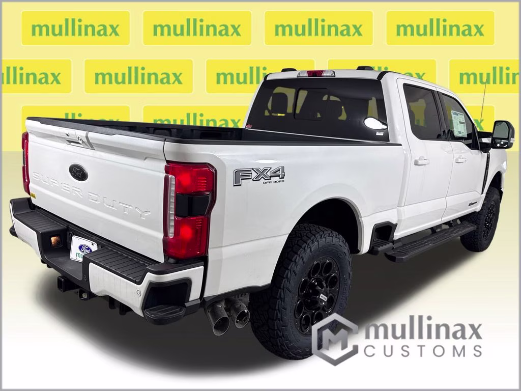 2026 Star White Metallic Tri-Coat Ford Super Duty F-250 SRW Lariat 4X4 Truck