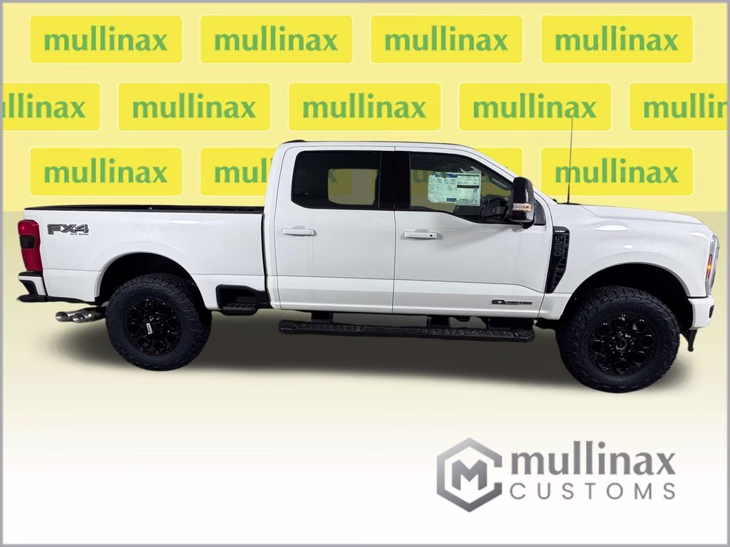 2026 Star White Metallic Tri-Coat Ford Super Duty F-250 SRW Lariat 4X4 Truck