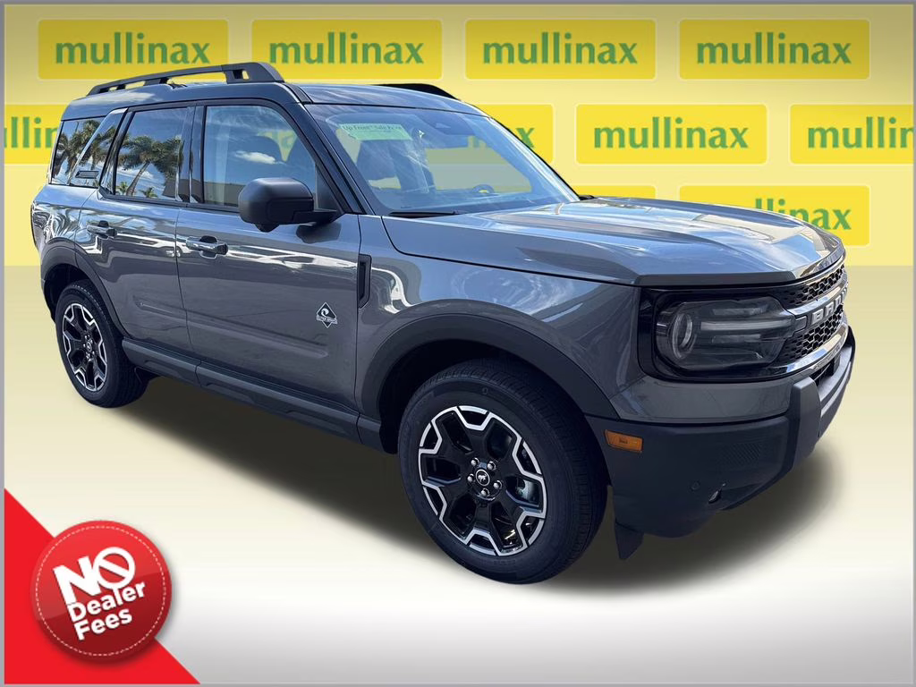 2025 Carbonized Gray Metallic Ford Bronco Sport Outer Banks 4X4 SUV