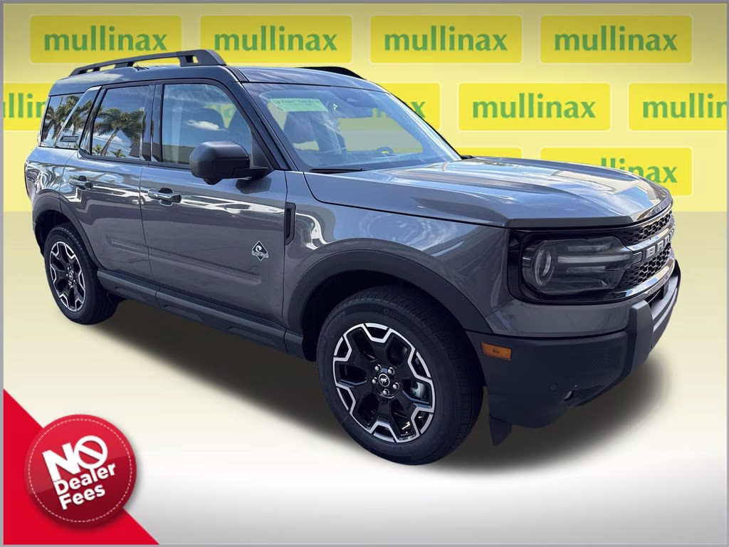 2025 Carbonized Gray Metallic Ford Bronco Sport Outer Banks 4X4 SUV